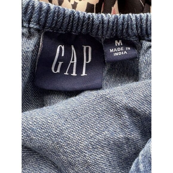 Gap Cotton Chambray Denim Dress M - Picture 5 of 6